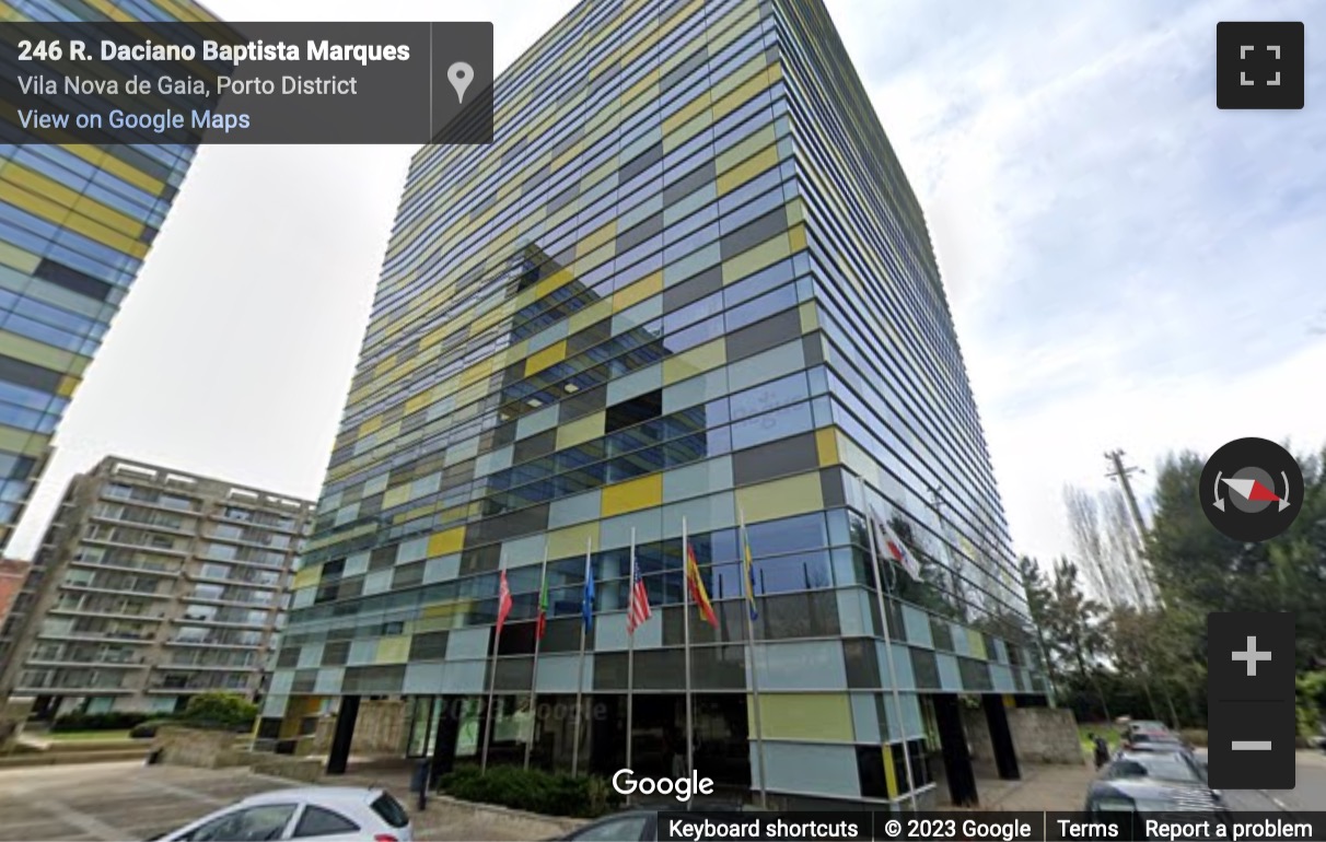 Street View image of Lake Towers, Edifício D, Rua Daciano Baptista Marques 245, Vila Nova de Gaia