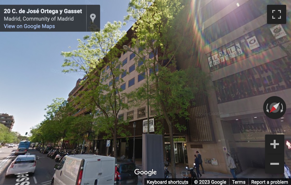 Street View image of Calle de Jose Ortega y Gasset 22-24, Madrid