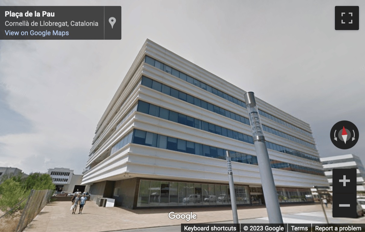 Street View image of Cornellà de Llobregat, WTC Almeda Park Cornellà, Plaça de la Pau s/n, 08940, Barcelona