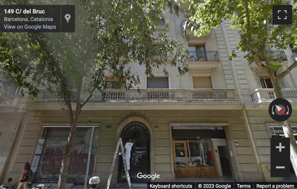 Street View image of C/ Bruc 149, Local 1, Barcelona