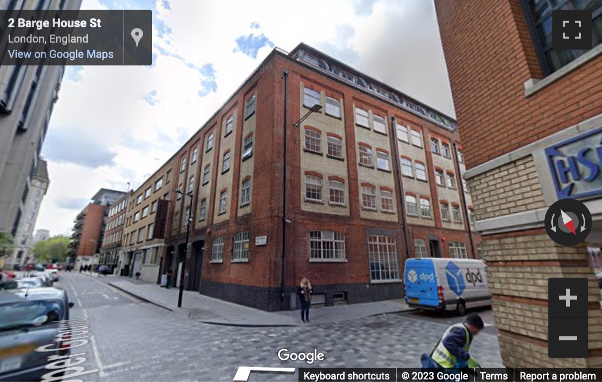 Street View image of Cargo Works, 1-2 Hatfields, London, London Borough of Southwark