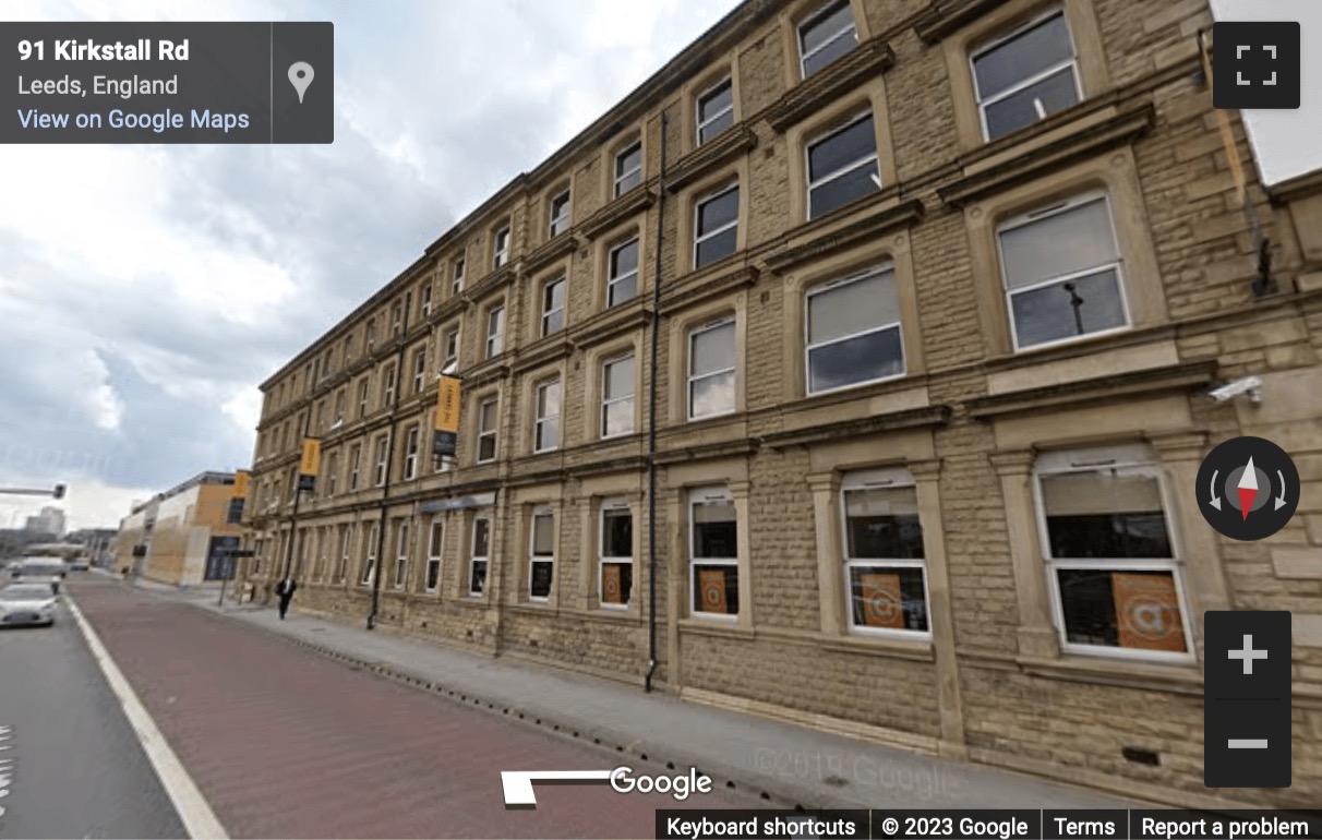 Street View image of The Tannery, Kirkstall Road, Leeds, West Yorkshire, LS3 1HS