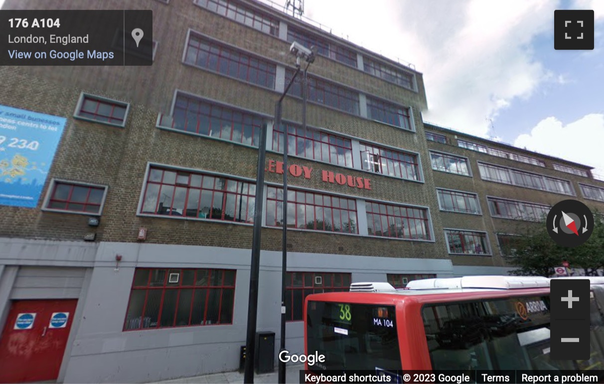 Street View image of Leroy House, 436 Essex Road, London, London Borough of Islington