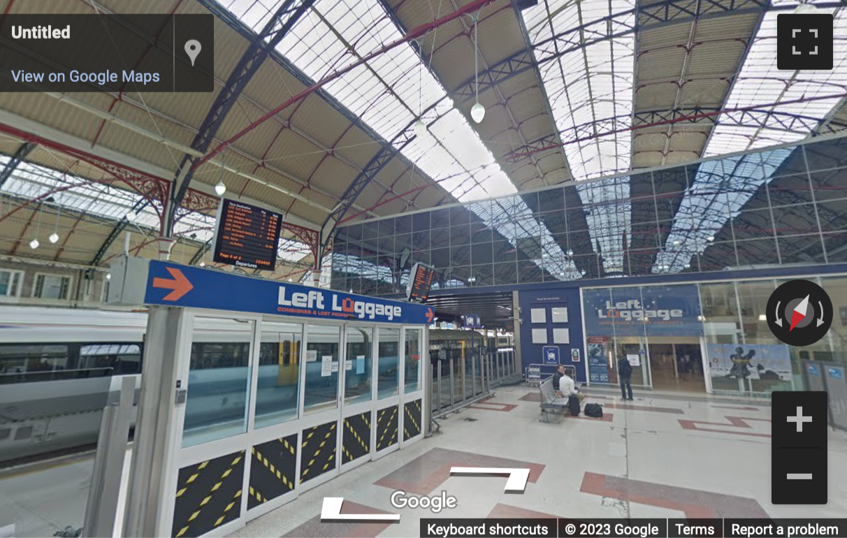 Street View image of Victoria Station, Belle House, Platform 1, Main Concourse, Pimlico, London