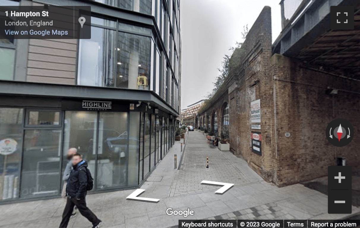 Street View image of Hotel Elephant, 5 Spare Street, London, London Borough of Southwark