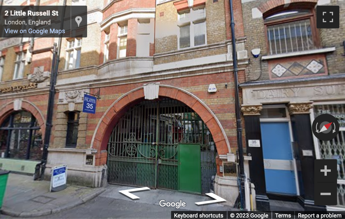 Street View image of Artist House, 1st Floor, 35 Little Russell Street, London, London Borough of Camden