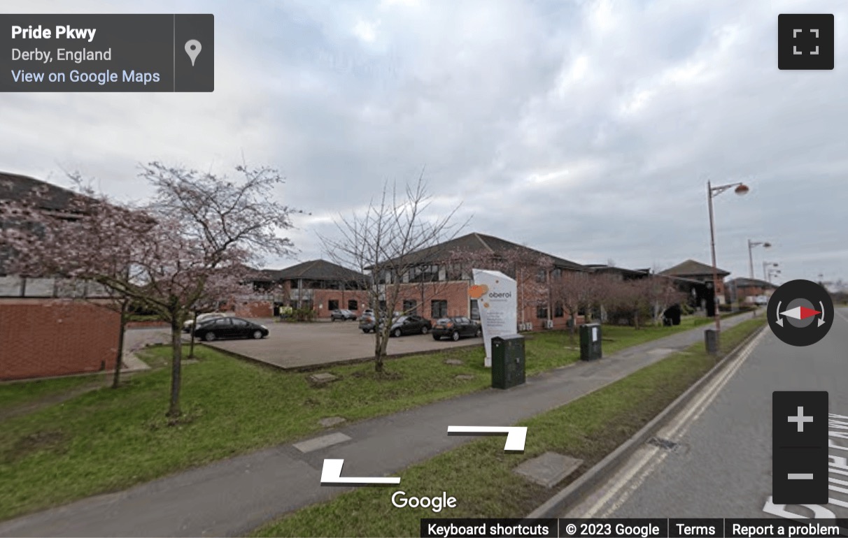 Street View image of 19 St. Christopher’s Way, Pride Park, Derby, Derbyshire