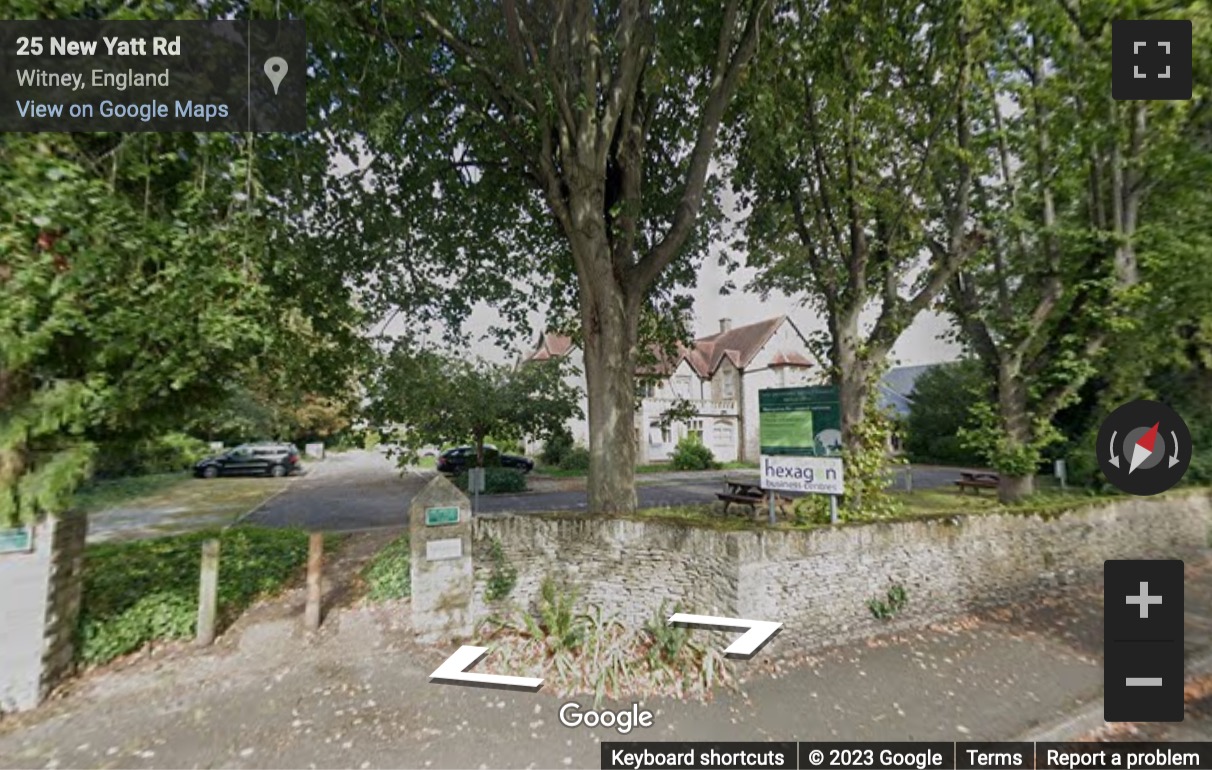 Street View image of Elmfield House, New Yatt Road, Witney, Oxfordshire