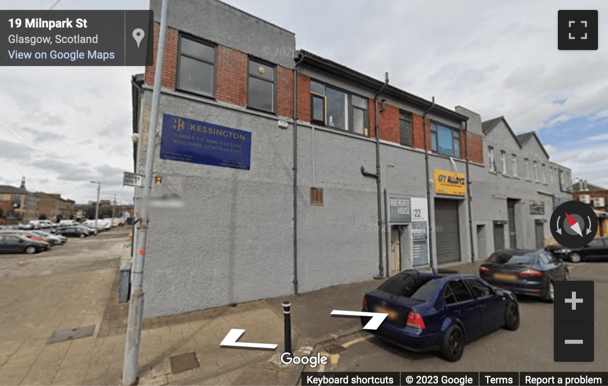 Street View image of 22 Milnpark Street, Glasgow, Glasgow City County