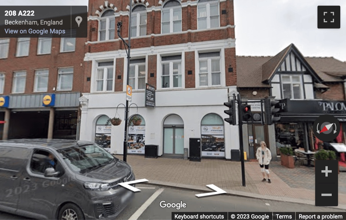 Street View image of High Street Centre, 137, 139 High Street, Beckenham, London Borough of Bromley