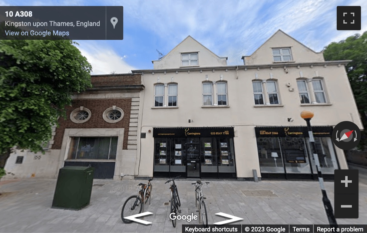 Street View image of 5-7 Kingston Hill, Kingston upon Thames, Kingston Upon Thames KT2, Royal Borough of Kingston upon Th