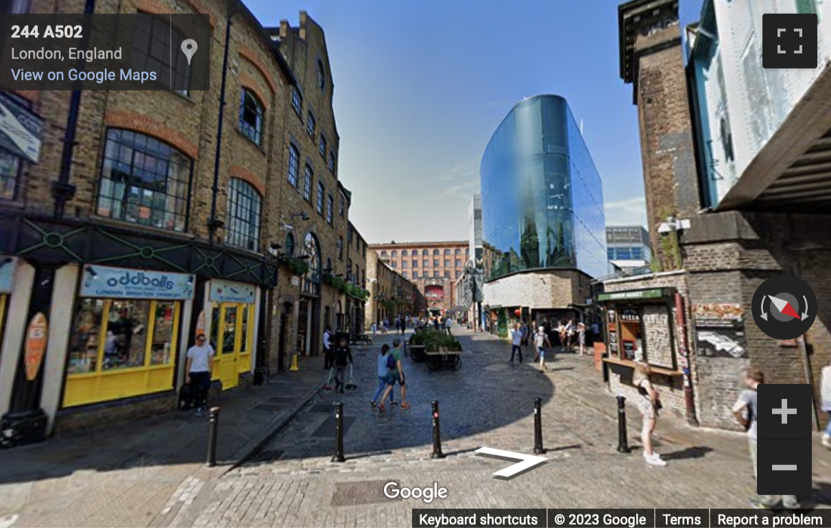 Street View image of 54-56 Camden Lock Place, Camden, London, London Borough of Camden