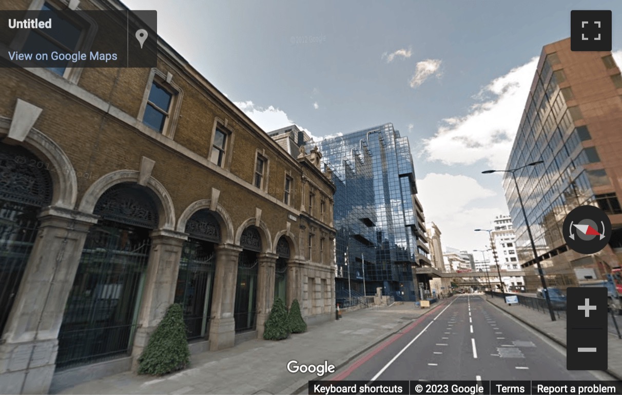 Street View image of 10 Lower Thames Street, London, City of London County