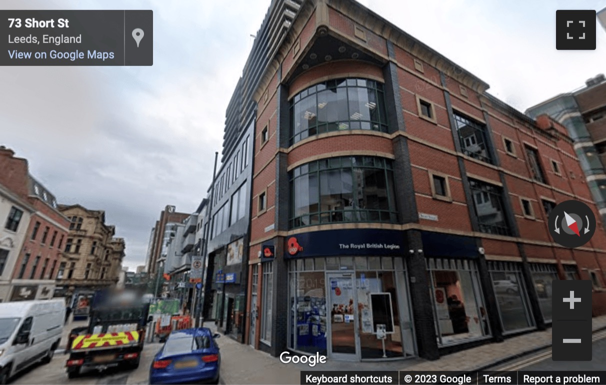 Street View image of Pinnacle, 18th & 19th Floors, 67 Albion Street, Leeds, West Yorkshire