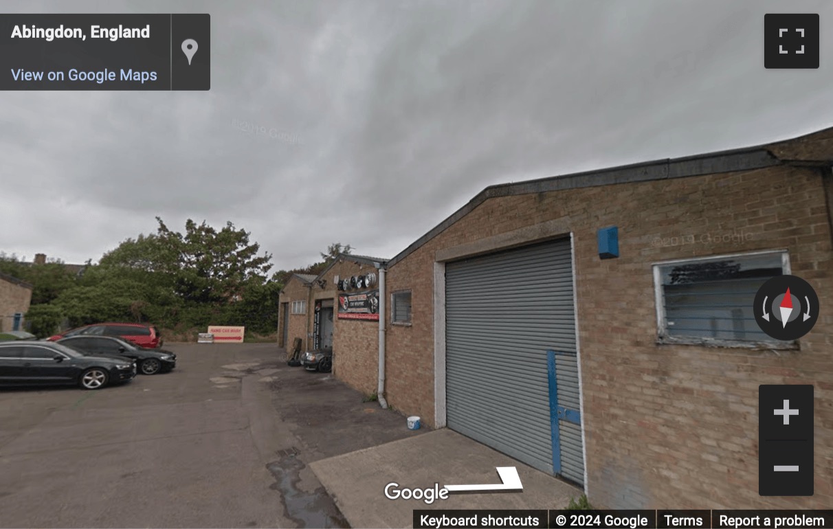 Street View image of Radley Place, Radley Road Industrial Estate, Abingdon, Oxfordshire