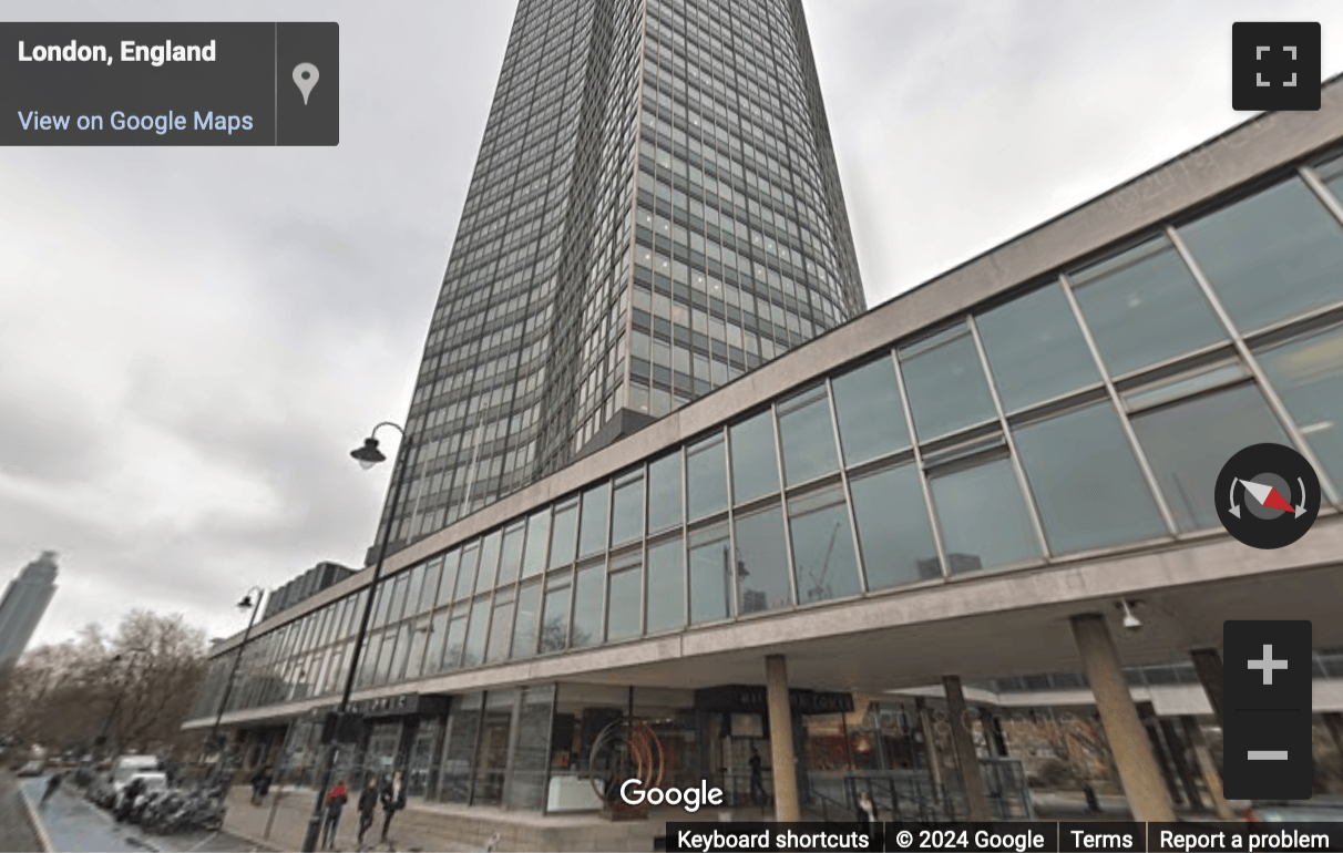 Street View image of Millbank Tower, 21-24 Millbank, London, London Borough of Wandsworth