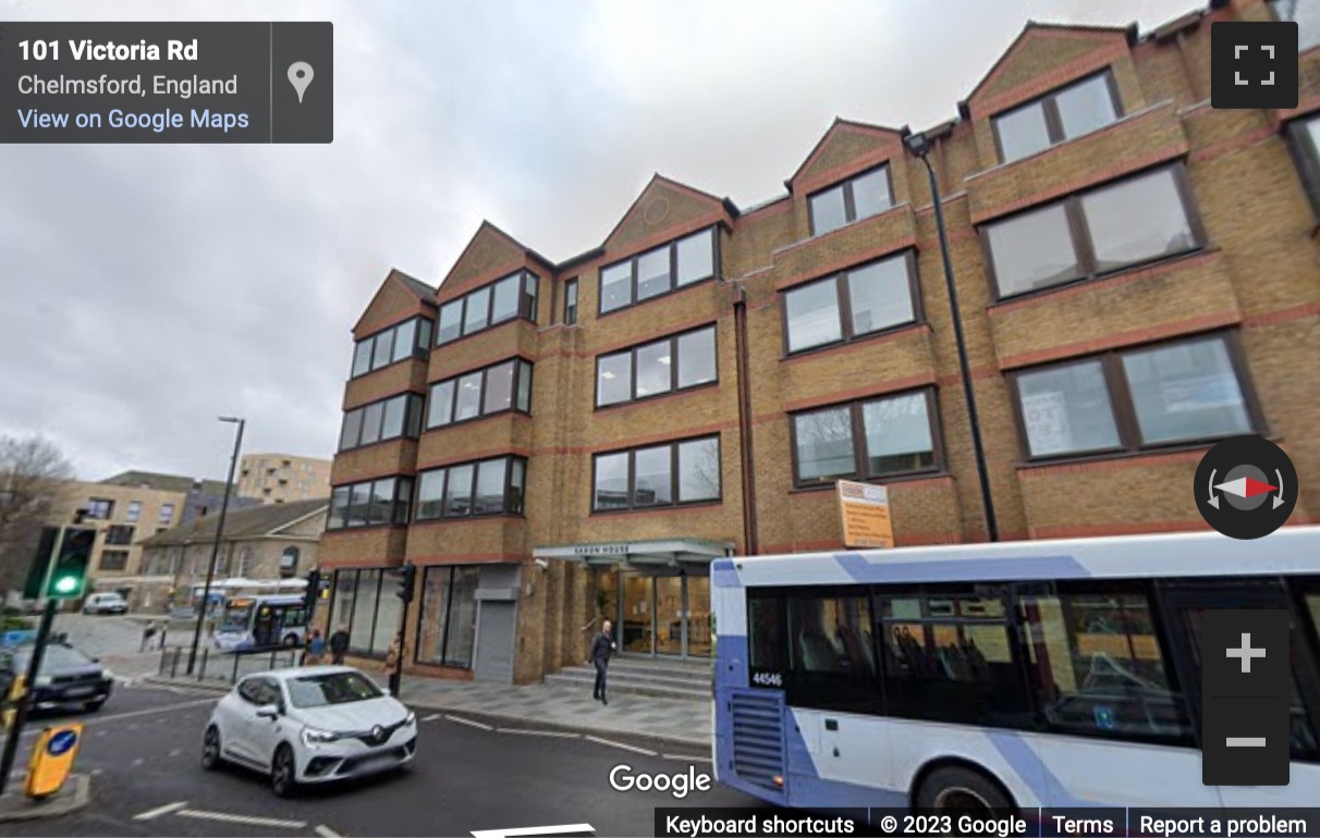 Street View image of Saxon House, 27 Duke Street, Chelmsford, Essex