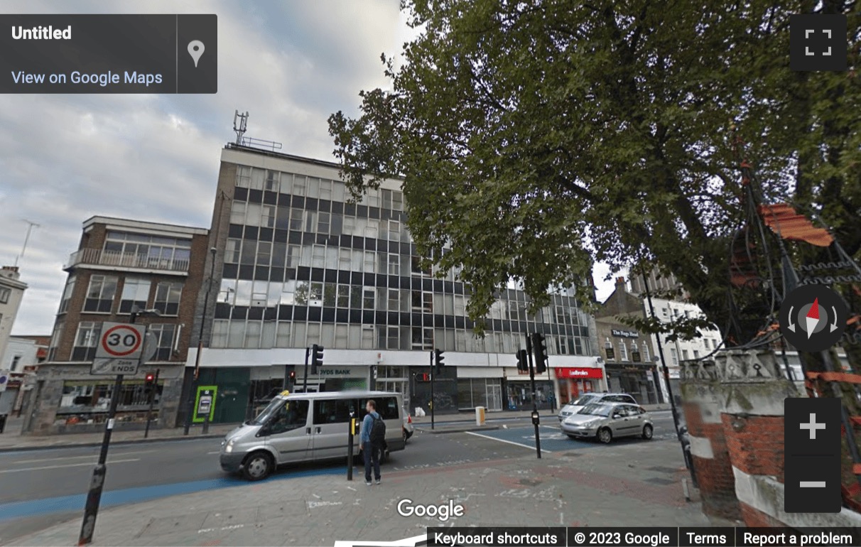 Street View image of E1 Studios, Whitechapel Road, London, Tower Hamlets