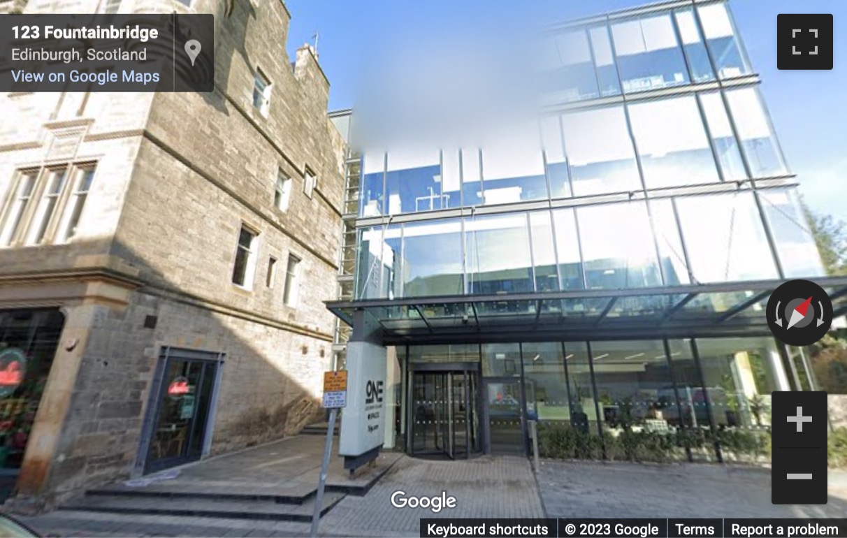 Street View image of 1 Lochrin Square, 92-98 Fountainbridge, Edinburgh