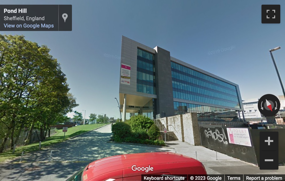 Street View image of 1 Concourse Way, Sheaf Street, Sheffield, South Yorkshire