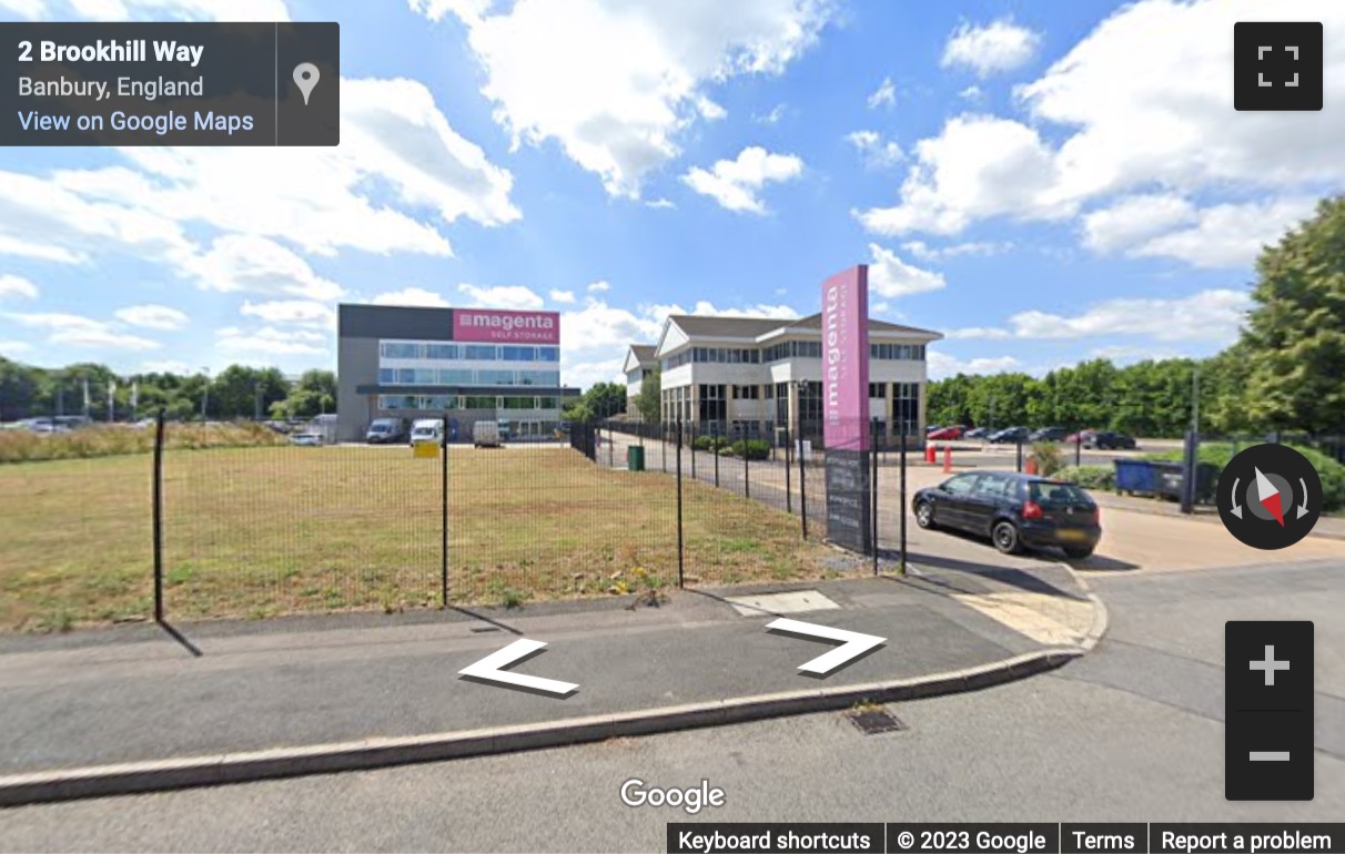 Street View image of 2 Brookhill Way, Banbury, Oxfordshire