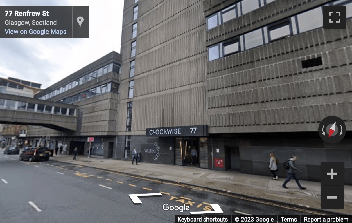 Street View image of 77 Renfrew Street, Glasgow