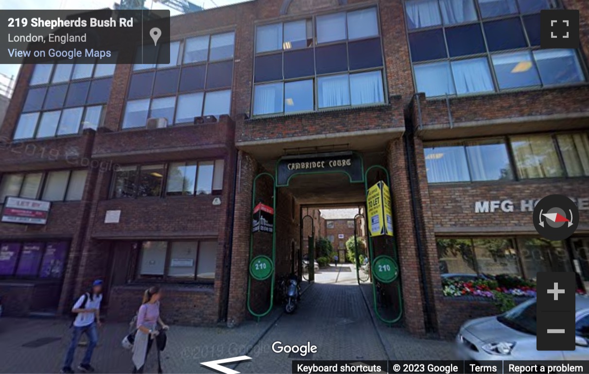 Street View image of Serviced Offices on Shepards Bush Road