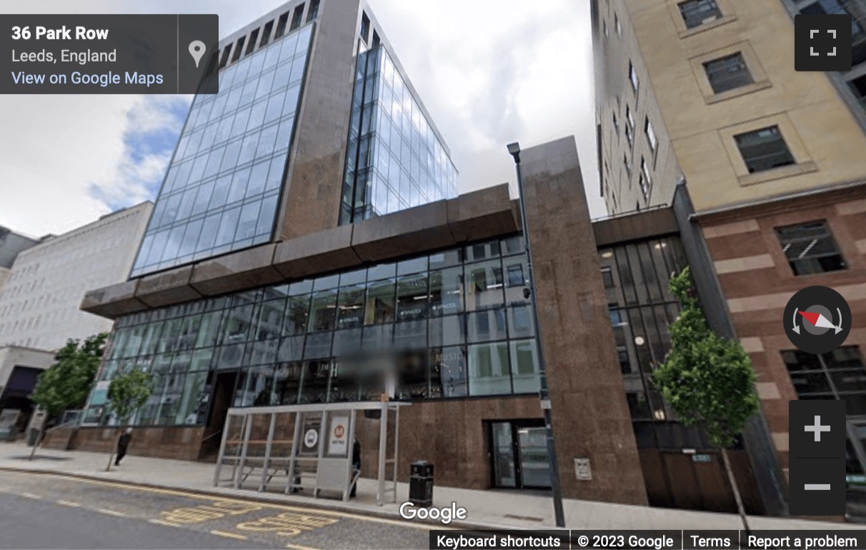 Street View image of One Park Row, Leeds, Yorkshire, West Yorkshire