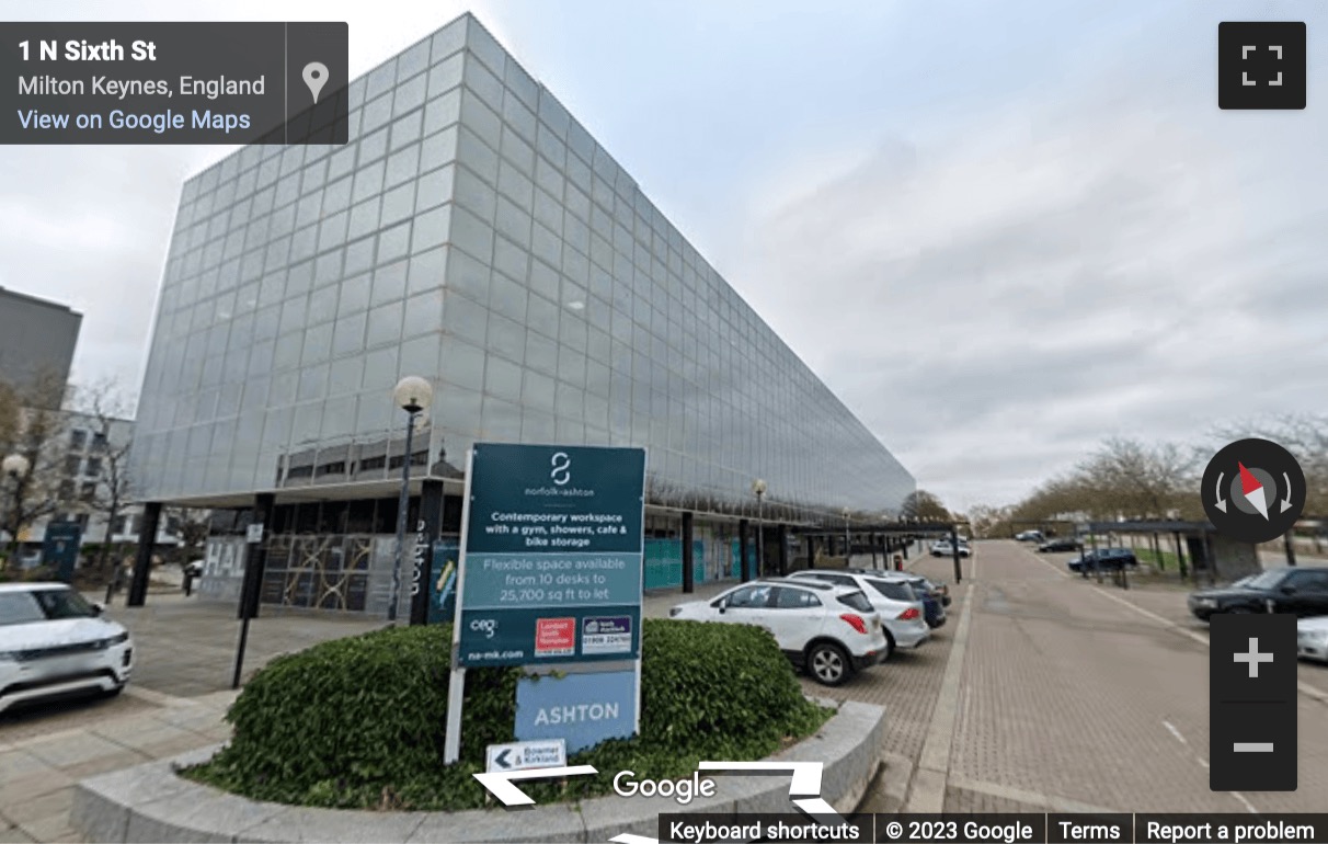 Street View image of 399 Silbury Boulevard, Milton Keynes, Buckinghamshire