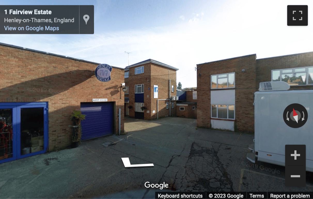 Street View image of The Henley Building, Fairview estate, Newtown road