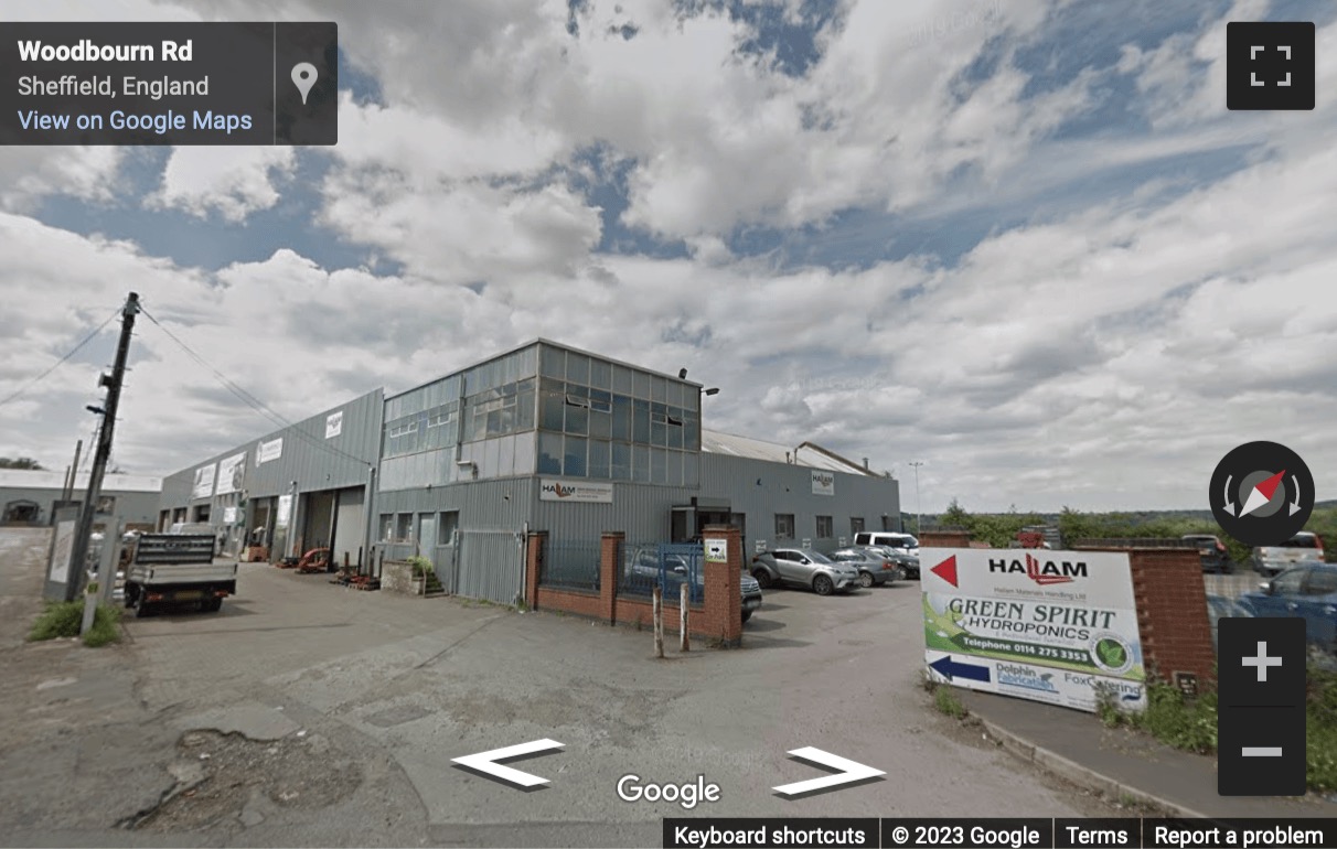 Street View image of Woodbourn Business Centre, Woodbourn Road, Sheffield, South Yorkshire