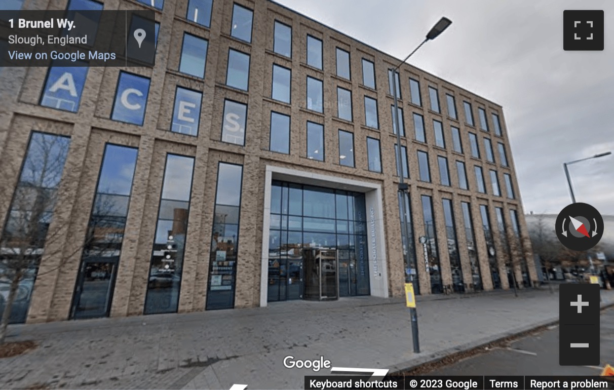 Street View image of 1 Brunel way, Slough