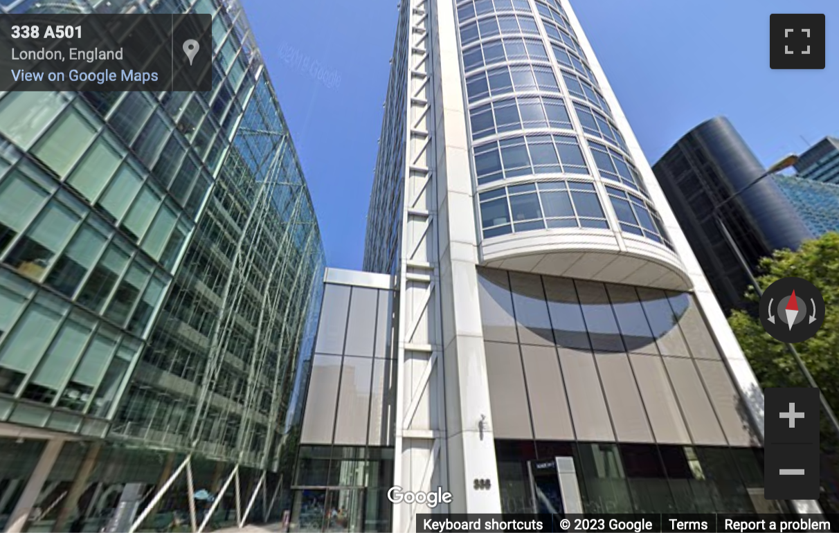 Street View image of 338 Euston road, London, London Borough of Camden