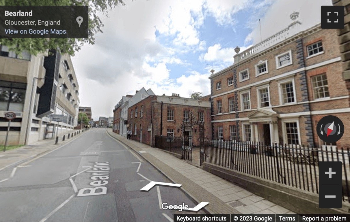 Street View image of Bearland Lodge, 45-47 Longsmith Street, Gloucester