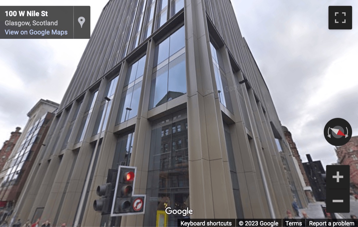 Street View image of 1 West Regent Street, Glasgow