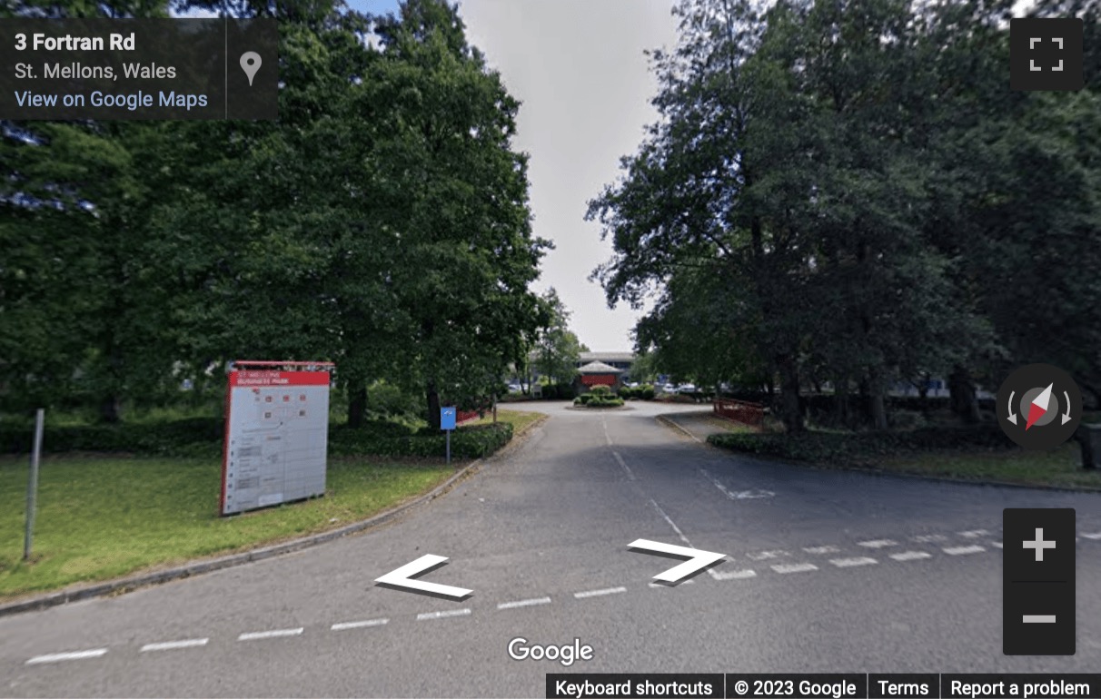 Street View image of Quest House, St Mellons Business Park, Cardiff