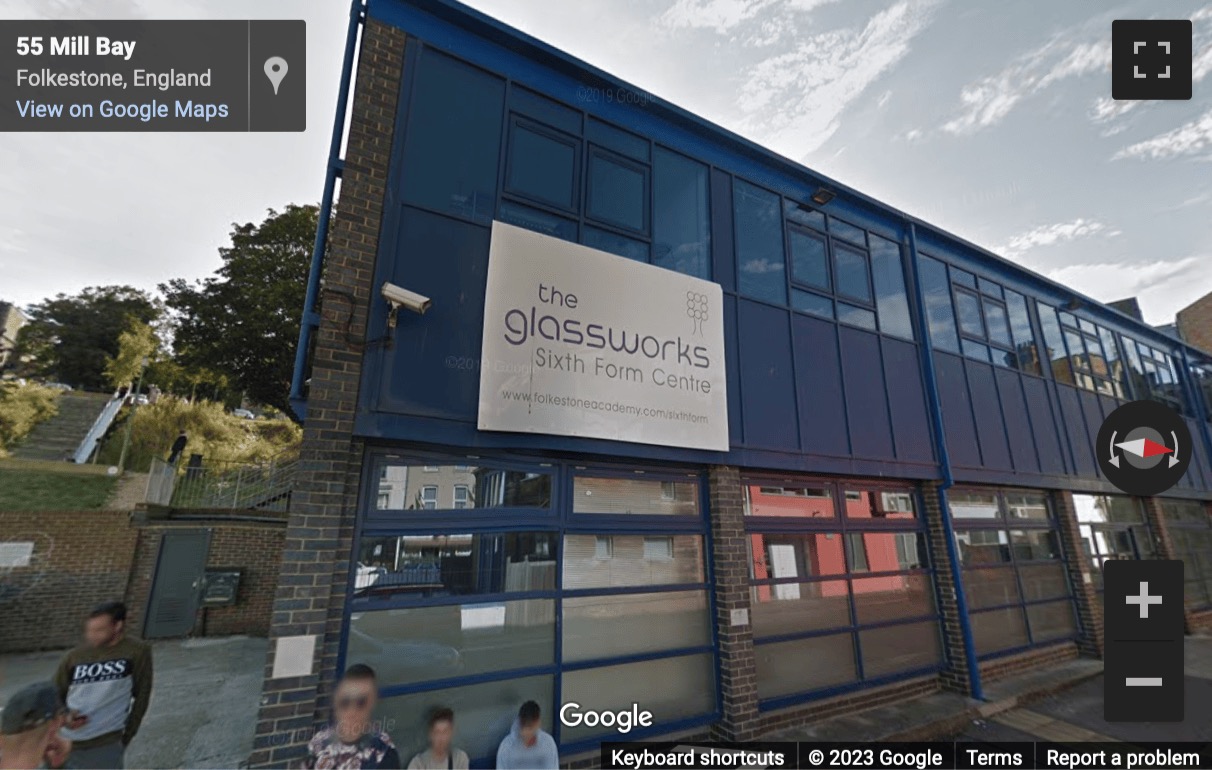 Street View image of Glassworks, Mill Bay, Kent, Folkestone