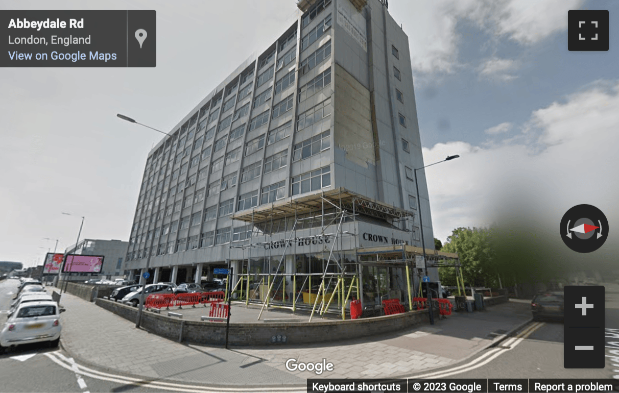 Street View image of Crown House, 60 North Circular Road, Ealing