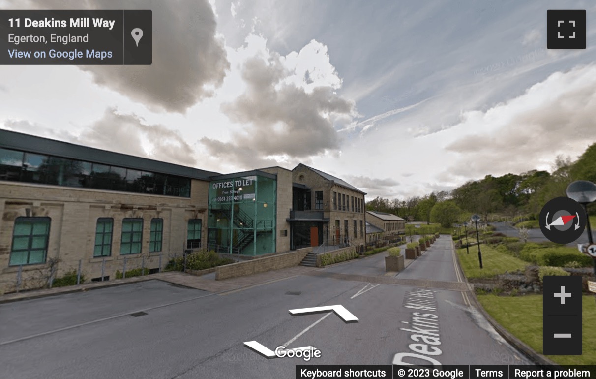 Street View image of Deakins Business Park, Blackburn Road, Egerton, Bolton