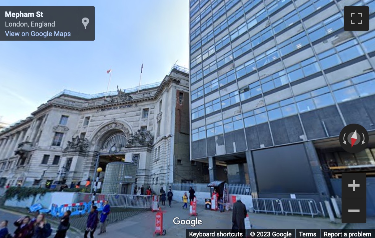 Street View image of Scott House, Waterloo Station, Waterloo Road, London, London Borough of Lambeth