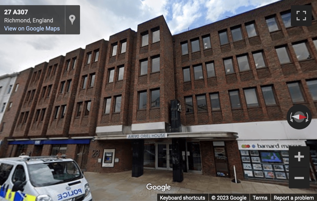 Street View image of Oriel House, 26 The Quadrant, Richmond