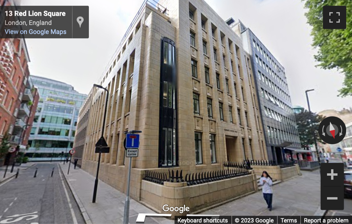 Street View image of Summit House, 2 Red Lion Square, Holborn