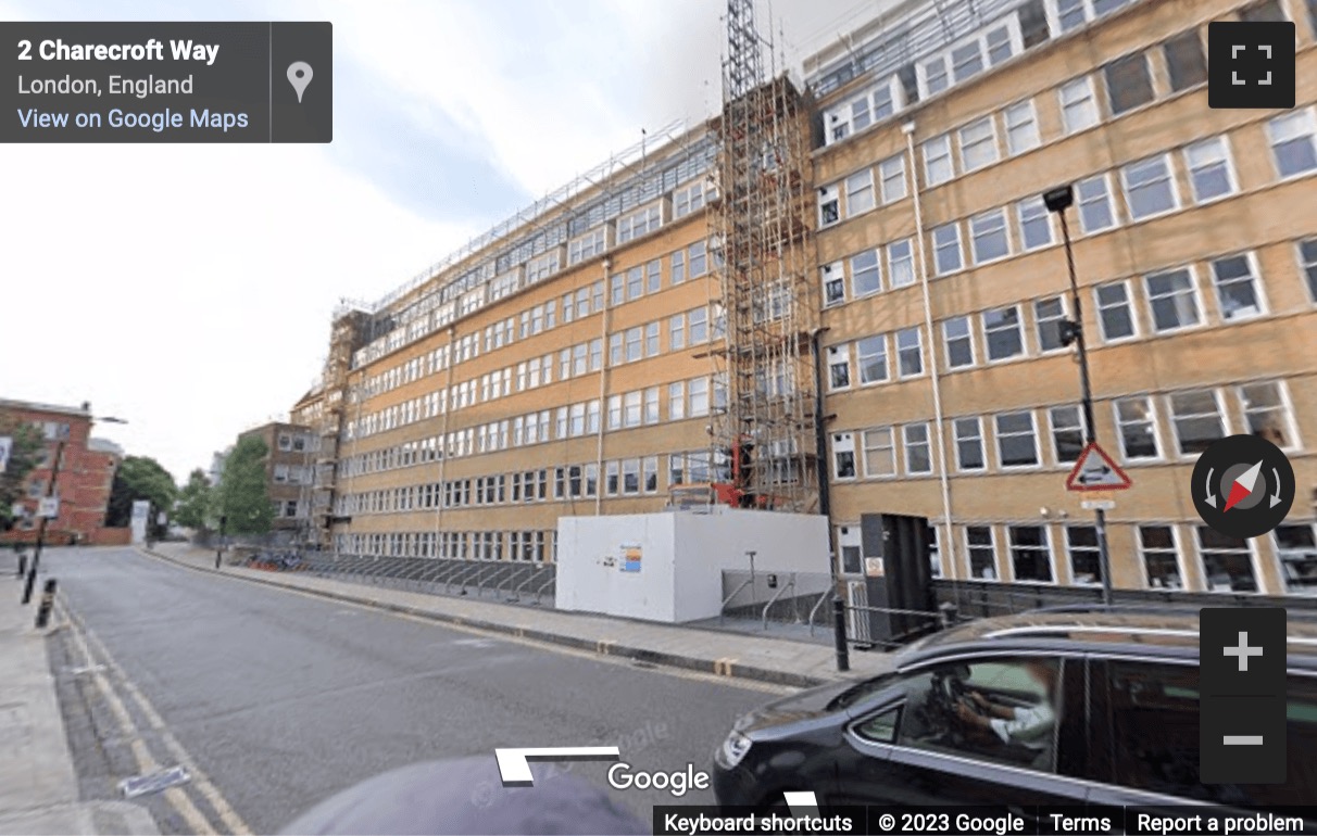 Street View image of The Shepherds Building, Charecroft Way, Hammersmith