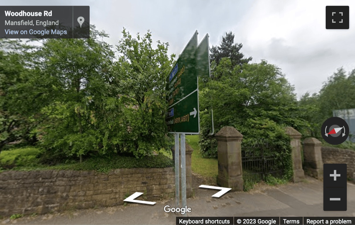 Street View image of Oak House Business Centre, Woodhouse Road, Mansfield