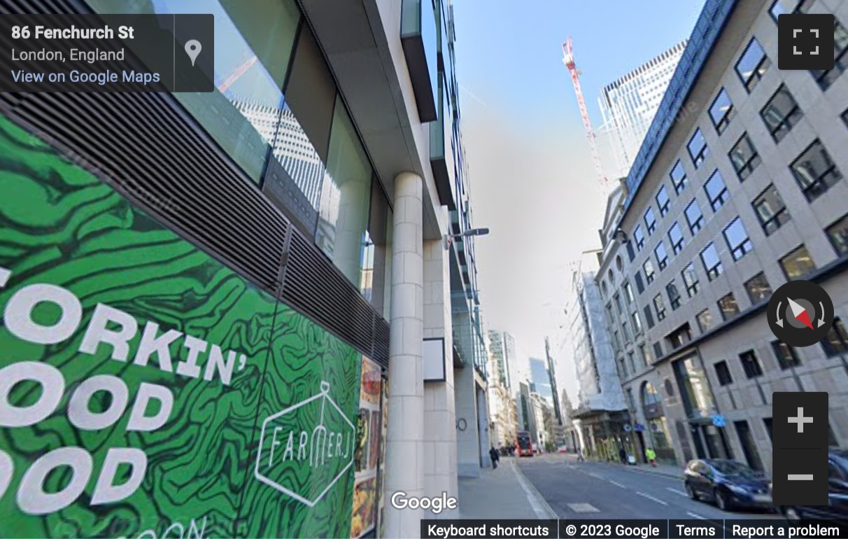 Street View image of 77 Leadenhall Street, London