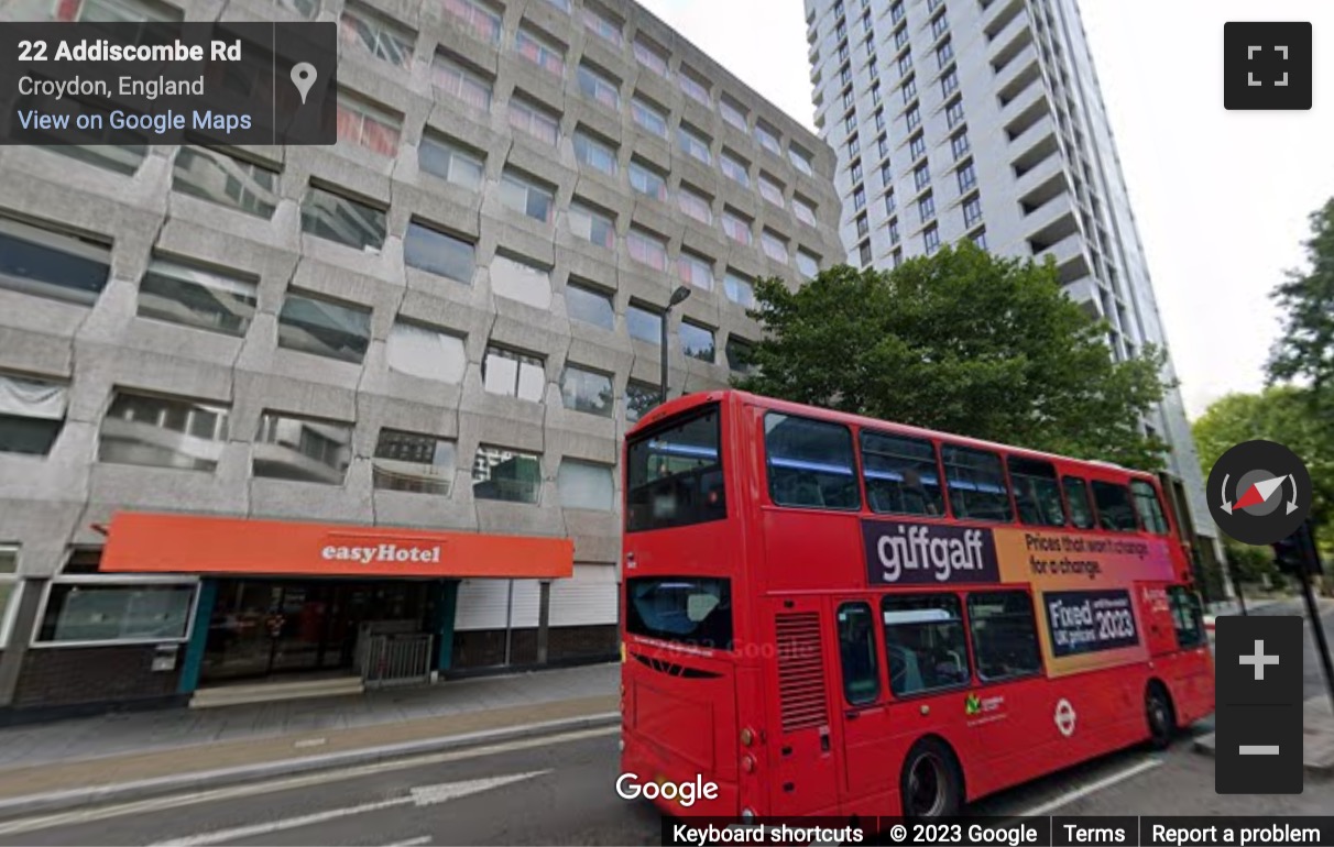 Street View image of 22 Addiscombe Road, Croydon