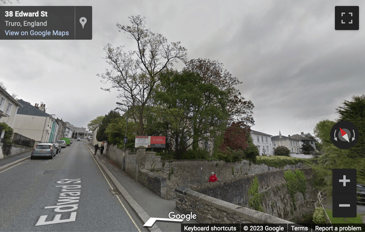 Street View image of Richmond House, 37 Edward Street, Truro