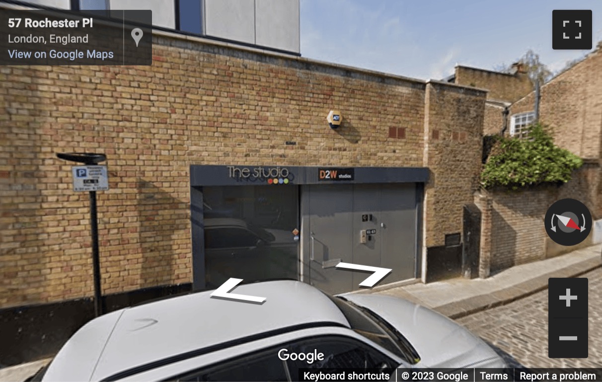 Street View image of The Studio, First Floor, 61-63 Rochester Place, London