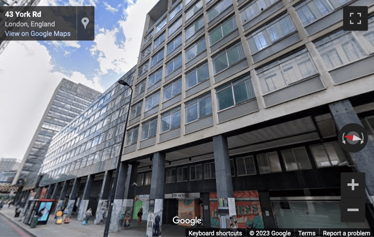 Street View image of 4th Floor, Elizabeth House, Waterloo