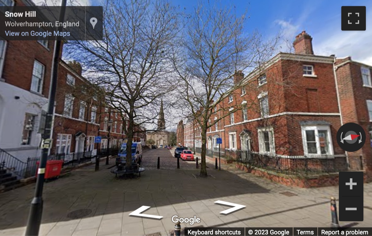 Street View image of 1A George Street, Wolverhampton